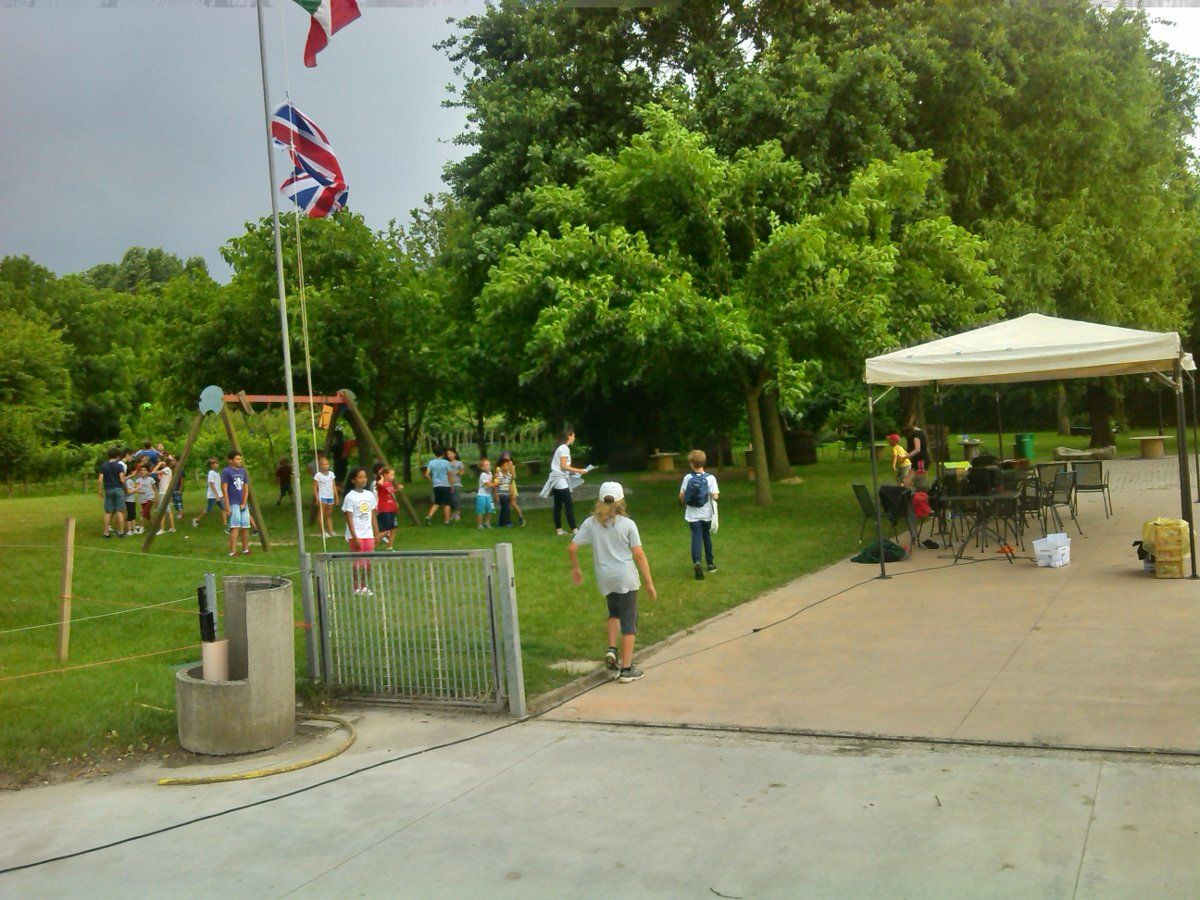 entrata di Englishland Camp Padova