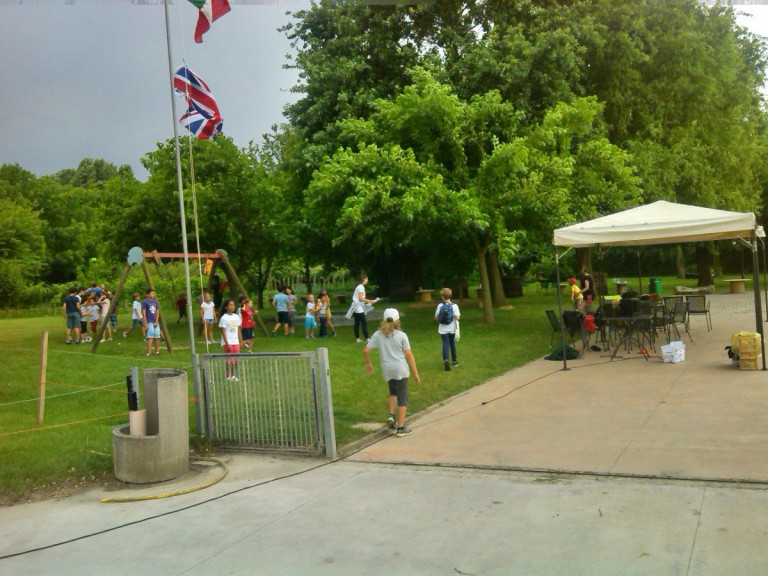 entrata di Englishland Camp Padova