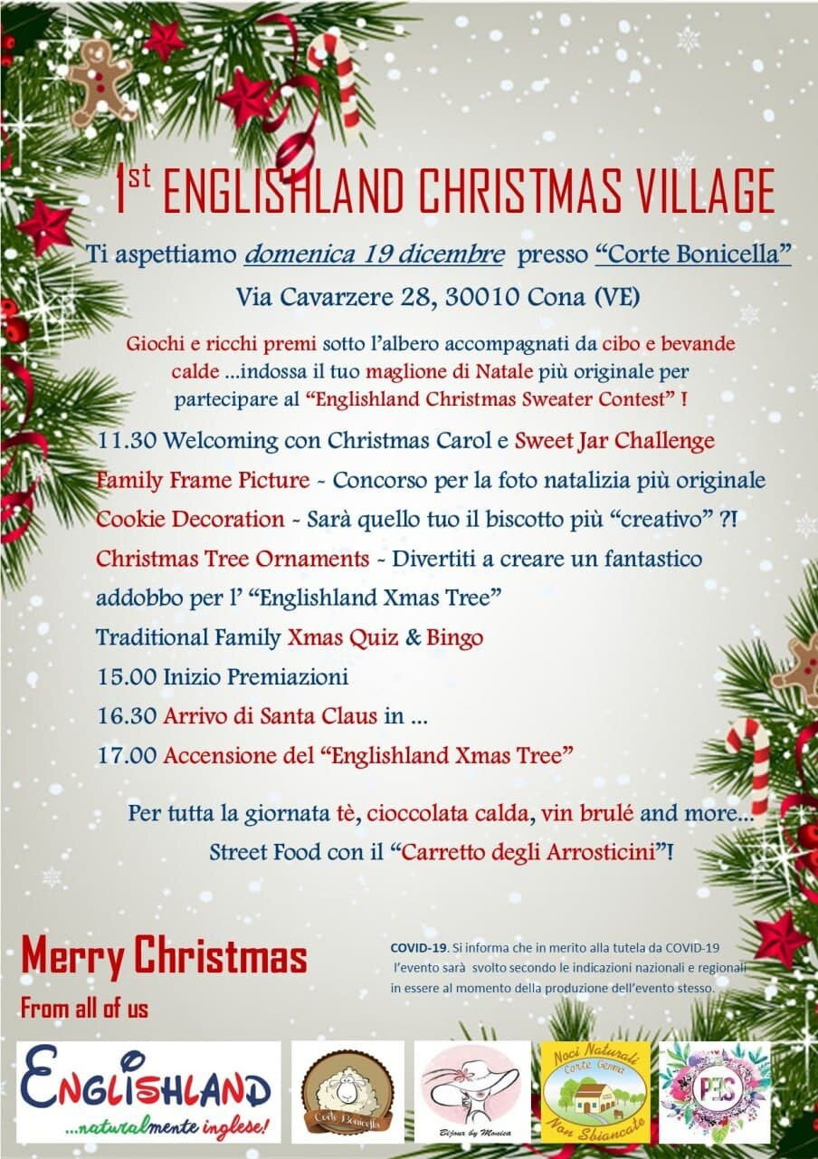 Englishland Christmas Village a Cona