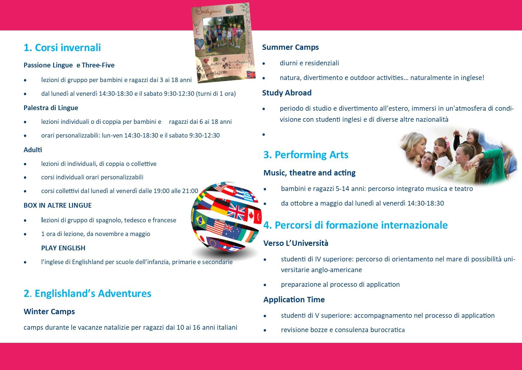 attività in inglese di englishland